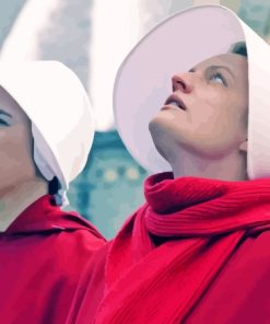 The Handmaids Tale Characters Paint By Numbers