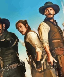 The Magnificent Seven Characters Paint By Numbers