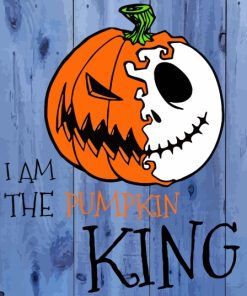 The Pumpkin King Paint By Numbers