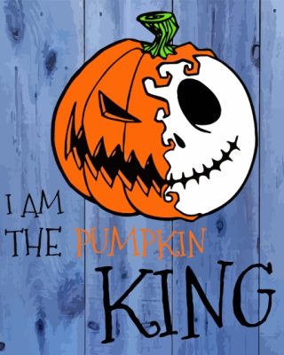 The Pumpkin King Paint By Numbers