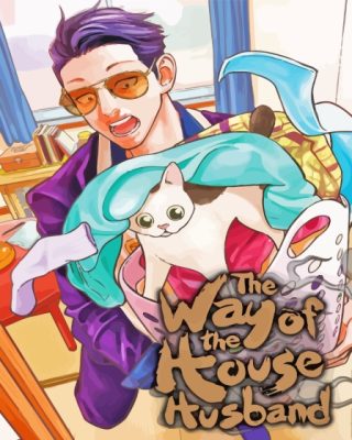 The Way Of The Househusband Anime Poster Paint By Numbers