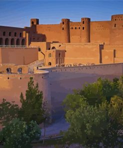 The Herat Citadel Historical Place Paint By Numbers