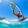 The Windsurfer Paint By Numbers