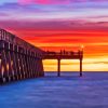 Venice Florida Pier Sunset Paint By Numbers