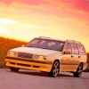 Volvo 850 Car At Sunset Paint By Numbers