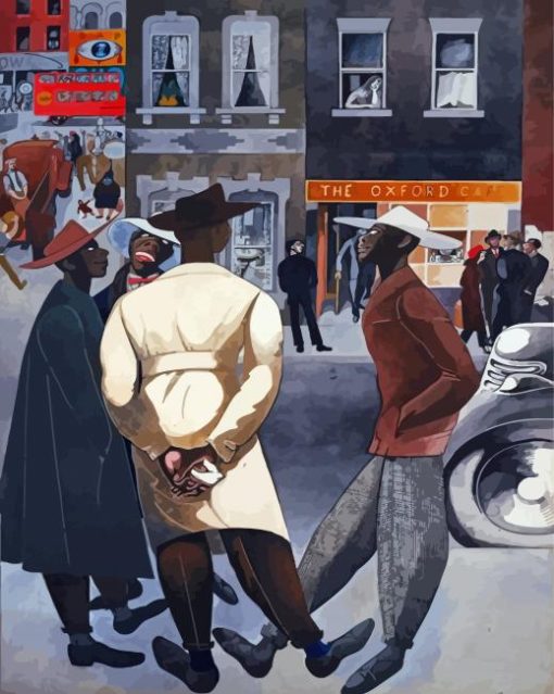 Zoot Suits Edward Burra Paint By Numbers