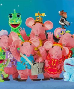 Aesthetic Clangers Paint By Numbers