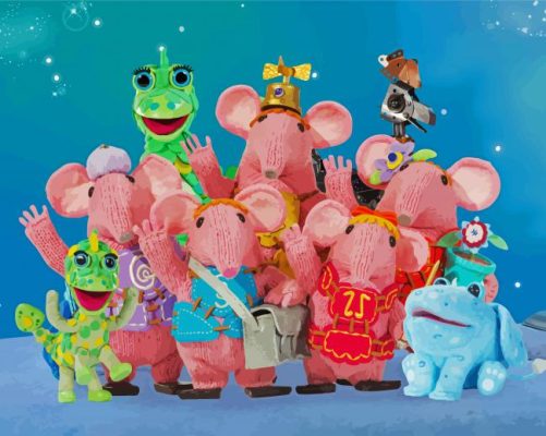 Aesthetic Clangers Paint By Numbers