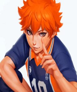 Aesthetic Hinata Shoyo - Paint By Numbers