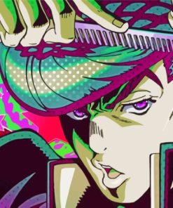 Aesthetic Josuke Higashikata Paint By Numbers