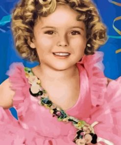 Aesthetic Shirley Temple Paint By Numbers