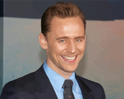 Aesthetic Tom Hiddleston Paint By Numbers