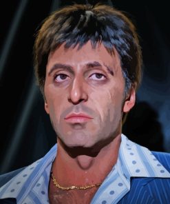 Aesthetic Tony Montana Paint By Numbers