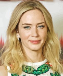 Aesthetic Emily Blunt Paint By Numbers