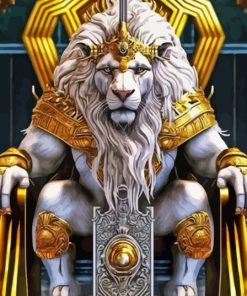 Aesthetic Lion Prince Paint By Numbers