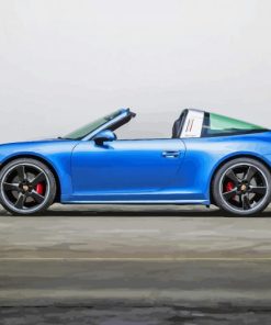 Aesthetic Porsche Targa Paint By Numbers