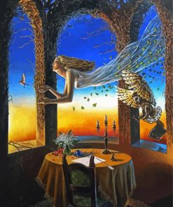 Angel By Michael Cheval Absurd Paint By Numbers