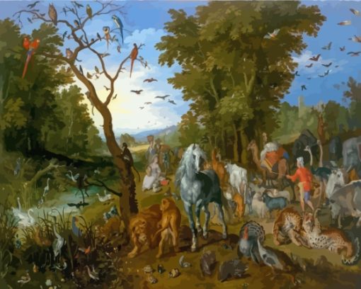 Animals Jan Brueghel The Elder Paint By Numbers