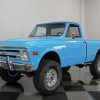 Blue 1968 Chevrolet Truck Paint By Numbers