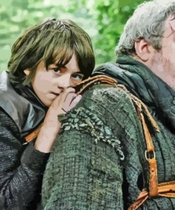 Bran And Hodor Paint By Numbers