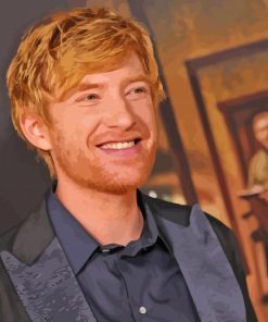 Cool Domhnall Gleeson Paint By Numbers