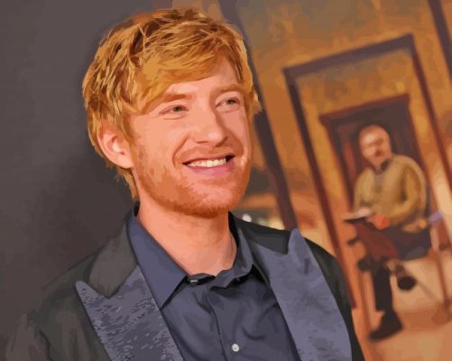 Cool Domhnall Gleeson Paint By Numbers