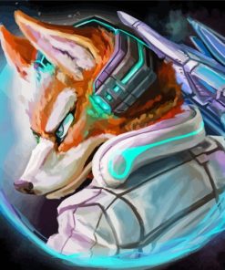 Cool Star Fox Paint By Numbers