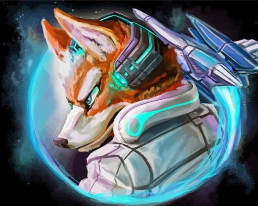 Cool Star Fox Paint By Numbers