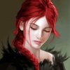 Cute Red Haired Woman Paint By Numbers