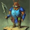 Fat Rabbit knight Paint By Numbers