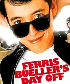 Ferris Buellers Day Off Film Poster Paint By Numbers