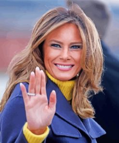 Gorgeous Melania Trump Paint By Numbers