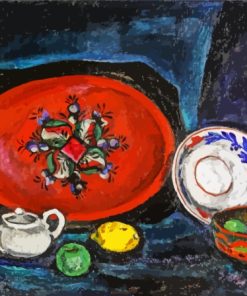 Impressionist Teapot Paint By Numbers