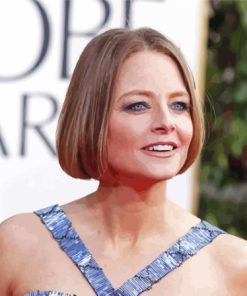 Jodie Foster Paint By Numbers