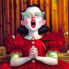 Little Girl Singing Ray Caesar Paint By Numbers