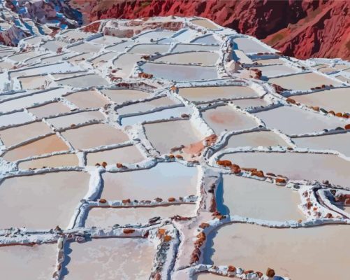 Maras Salt Mines Paint By Numbers