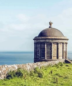 Mussenden Temple Building Paint By Numbers