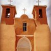 Old Spanish Mission Paint By Numbers