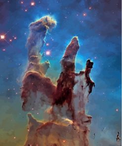 Pillars Of Creation Columns Paint By Numbers