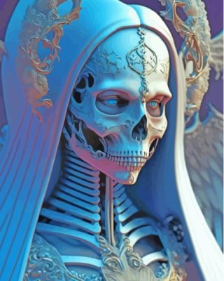 Skull Queen Paint By Numbers