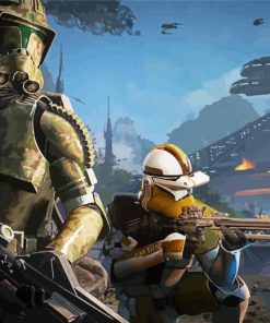 Star Wars Battlefront 2 Paint By Numbers