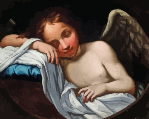 The Resting Angel Paint By Numbers