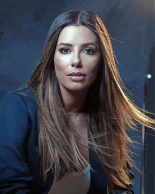 The Actress Eva Longoria Paint By Numbers