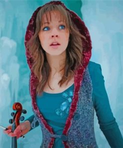 The Violinist Lindsey Stirling Paint By Numbers