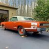 1970 Super Bee In Hemi Orange And White Paint By Numbers