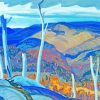 A Grey Day By Franklin Carmichael Paint By Numbers