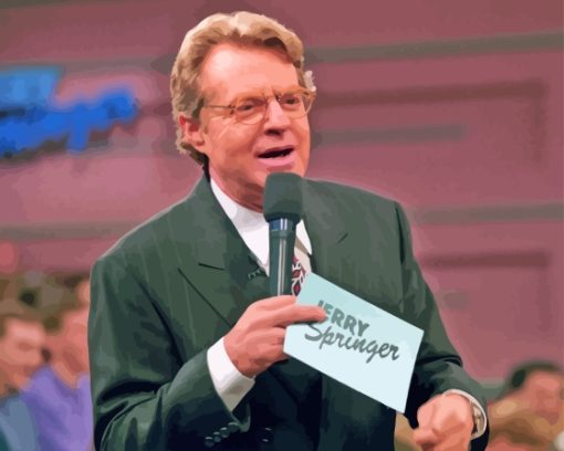 Aesthetic Jerry Springer Paint By Numbers