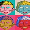 Alfred E Neuman Pop Art Paint By Numbers