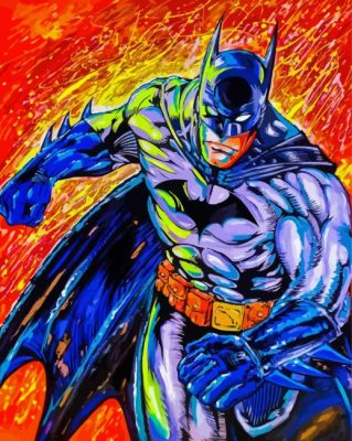 BATMAN POP ART Paint By Numbers