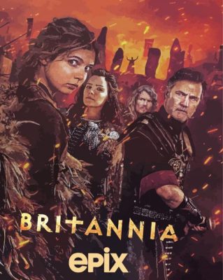 BRITANNIA Characters Paint By Numbers